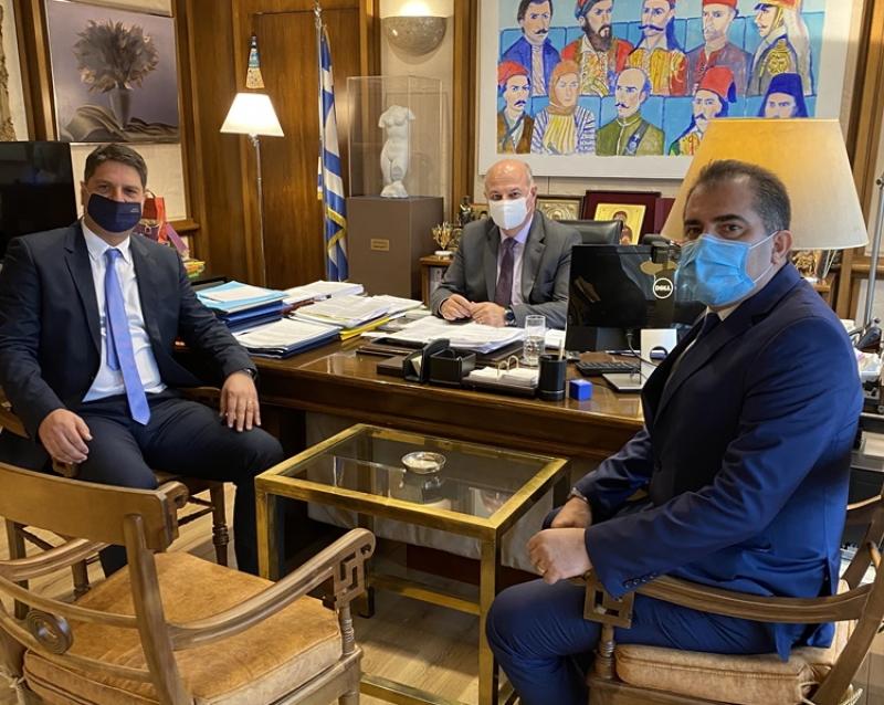 Με τον Υπουργό Δικαιοσύνης συναντήθηκαν οι Δήμαρχοι Καλαμάτας και Μεσσήνης