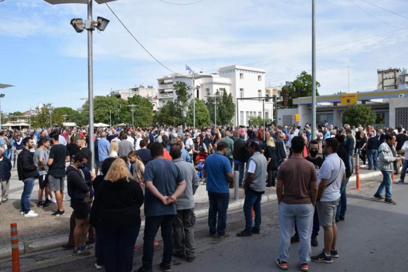 Ισχυρό μήνυμα κατά της παραβατικότητας, από την πλατεία της Μεσσήνης (φωτογραφίες)
