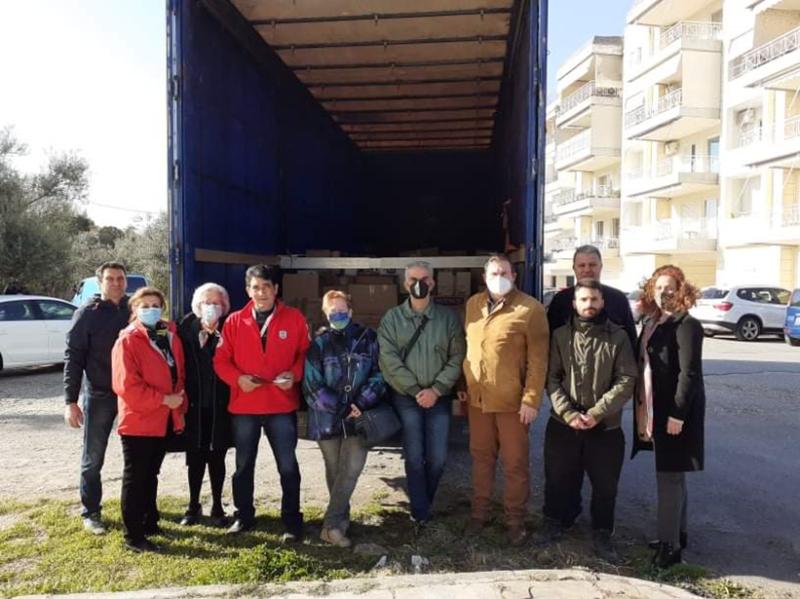 Ελληνικός Ερυθρός Σταυρός Καλαμάτας: Συγκεντρώθηκαν 300 και πλέον κιβώτια τροφίμων, υγειονομικού και φαρμακευτικού υλικού για τον Ουκρανικό λαό