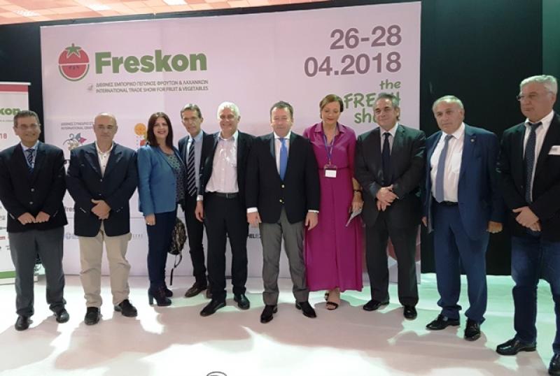 Freskon: Δυναμική ανάπτυξη του κλάδου των οπωροκηπευτικών βλέπει το υπουργείο
