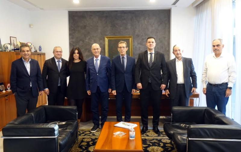 Συνάντηση του υπουργού Οικονομίας και Βιομηχανίας  της Βουλγαρίας, με τη διοίκηση της ΔΕΘ-Helexpo