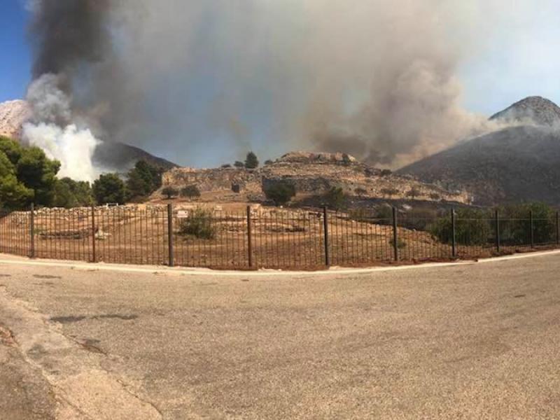 Περιφέρεια Πελοποννήσου: Απολογισμός της πυρκαγιάς στις Μυκήνες