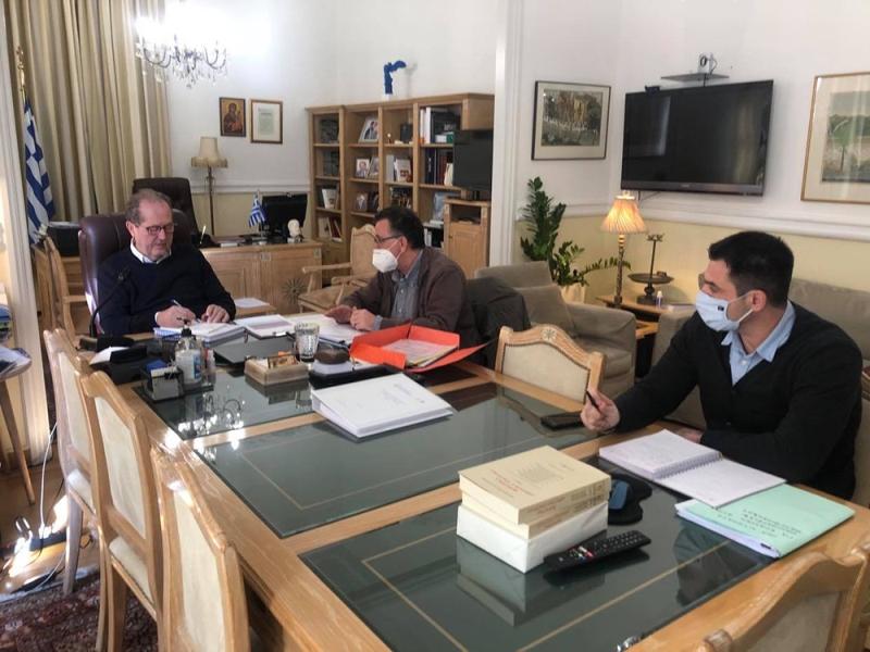 Τηλεδιάσκεψη για την Πολιτική Προστασία στην Περιφέρεια Πελοποννήσου