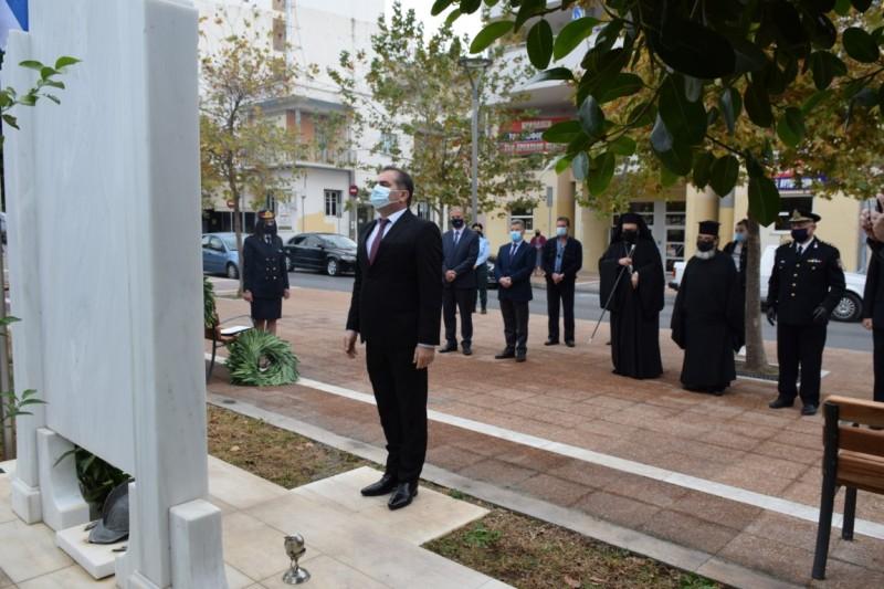Επιμνημόσυνη δέηση για τους πεσόντες πυροσβέστες