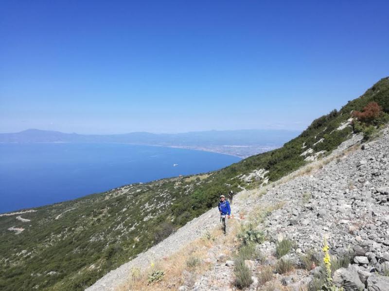 Σήμανση και καθαρισμός μονοπατιού &quot;Καλαμάτα - Δυτ. Μάνη&quot; από τον Ορειβατικό Σύλλογο Καλαμάτας