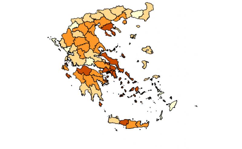 Κορονοϊός: 13 νέα κρούσματα στη Μεσσηνία - Η γεωγραφική κατανομή