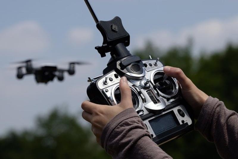 Δοκιμαστική πτήση drone στο Ρέμα της Χελιδονούς για την αποτύπωση κινδύνων πλημμυρών