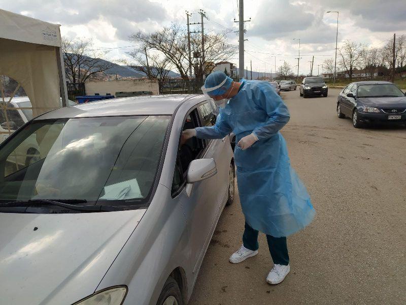 Βρέθηκαν 191 θετικά σε σύνολο 8.516 drive through rapid tests χτες Δευτέρα