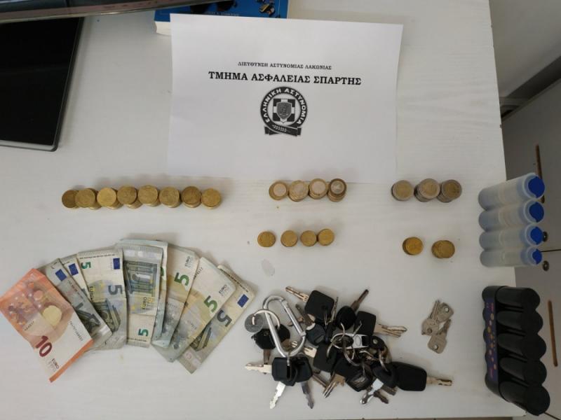 Συνελήφθη 37χρονος διαρρήκτης στην Σπάρτη