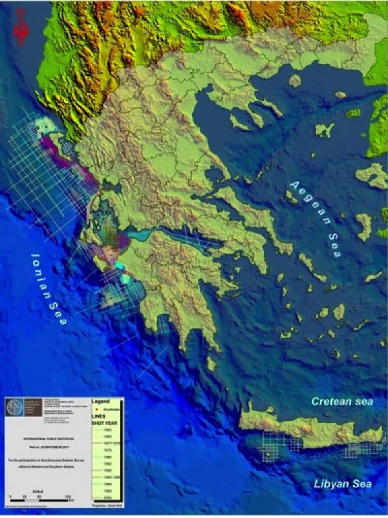 Έως το τέλος Ιουνίου η ολοκλήρωση των διαπραγματεύσεων για τις έρευνες υδρογονανθράκων σε Ιόνιο και Κρήτη