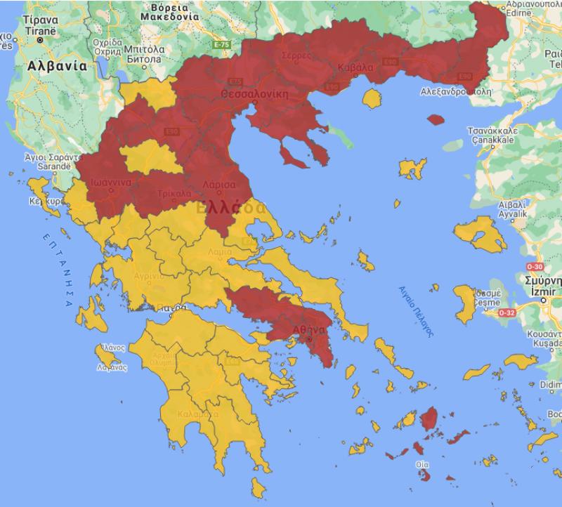 Τοπικό lockdown σε Θεσσαλονίκη και Σέρρες - Ανοικτά τα σχολεία, SMS για τις μετακινήσεις
