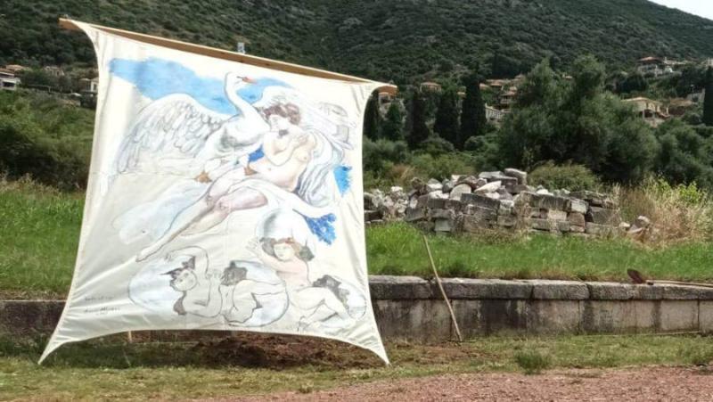 Η έκθεση ζωγραφικής &quot;Οι αρχαίες πέτρες&quot; του Franco Murer στην Αρχαία Μεσσήνη