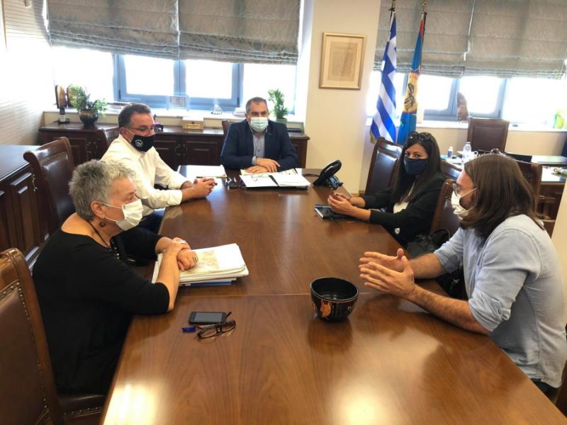Συνάντηση στο Δημαρχείο Καλαμάτας για την ΟΧΕ Ταϋγέτου