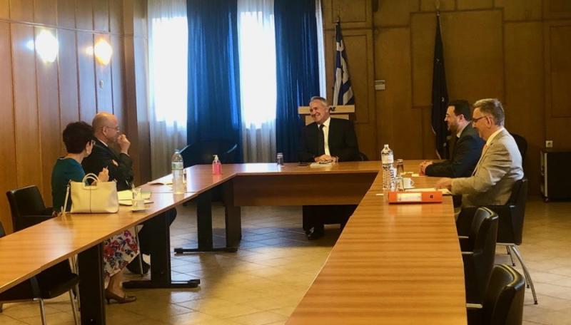 Συνάντηση Μ. Βορίδη με τον Πρέσβη του Ισραήλ για στενότερη συνεργασία στον αγροτοδιατροφικό τομέα