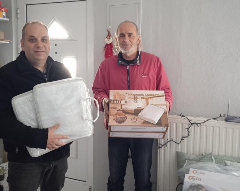 Πολίτες της Μεσσήνης προσφέρουν ηλεκτρικές κουβέρτες σε κατοίκους ακριτικών χωριών