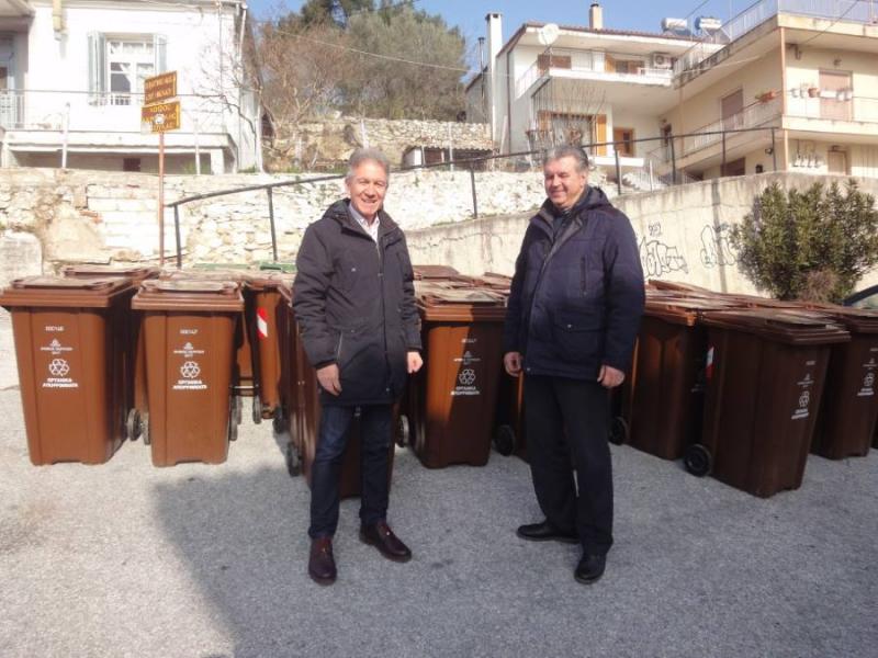 Περισσότεροι «οικιακοί» κάδοι στον δήμο Σερρών