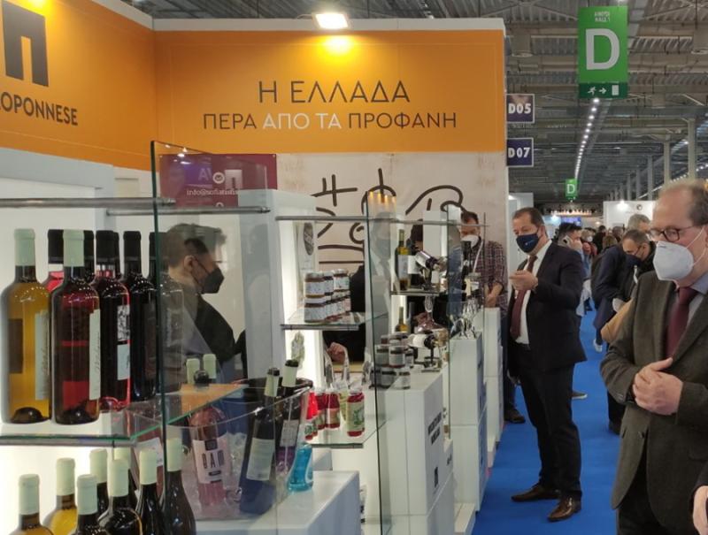 FoodExpo 2022: Με 60 παραγωγούς και επιχειρηματίες συμμετείχε η Περιφέρεια Πελοποννήσου