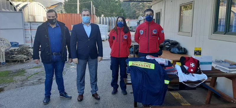 Εκπαιδευτικό απινιδωτή και εξοπλισμό προσέφερε ο Δήμος Καλαμάτας στο Παράρτημα Μεσσηνίας της Ελληνικής Ομάδας Διάσωσης