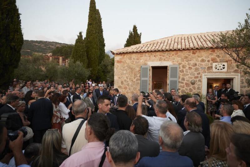 Καρδαμύλη: Παρουσία Π. Παυλόπουλου και Κ. Μητσοτάκη εγκαινιάστηκε η οικία του Patrick και της Joan Leigh Fermor