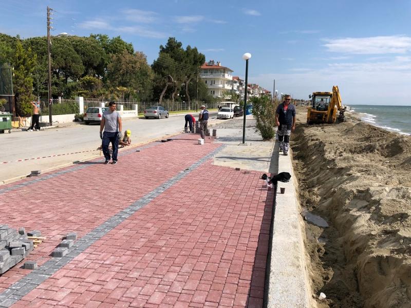 Σταδιακή ολοκλήρωση συντήρησης και αποκατάστασης ζημιών στην παραλιακή ζώνη του δήμου Κατερίνης