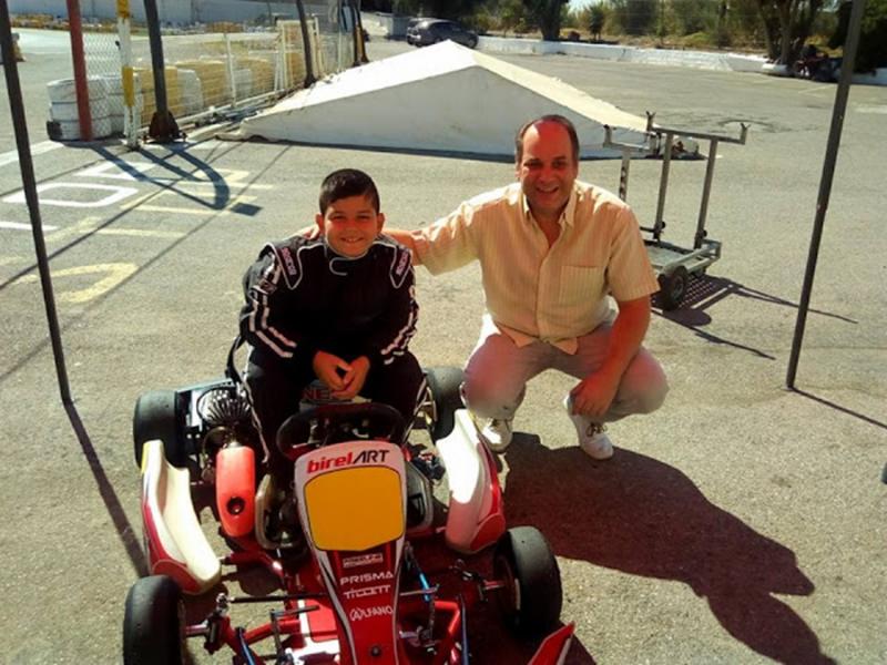 Karting πρεσβευτής του αθλήματος ο Γιάννης Ζησιμόπουλος