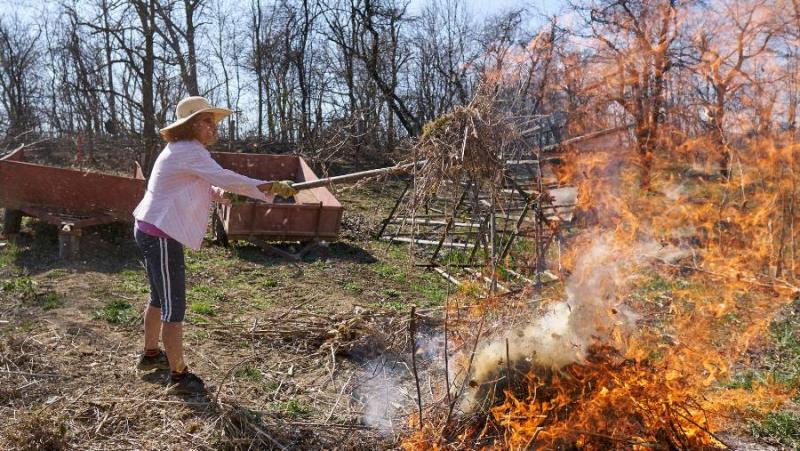 Καθολική απαγόρευση καύσης στην Περιφέρεια Δυτικής Ελλάδας, λόγω υψηλού  κινδύνου πυρκαγιάς