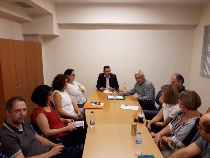 Σύσκεψη για την επιβίωση των γεωργικών εκμεταλλεύσεων έκανε ο αντιπεριφερειάρχης αγροτικής ανάπτυξης