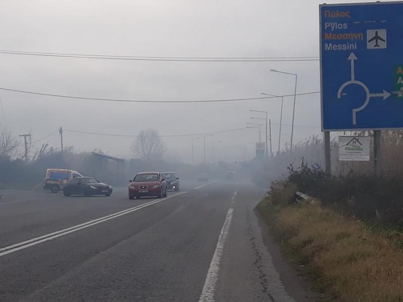 &quot;Χάνεται&quot; ο δρόμος από τα πυρηνελαιουργεία