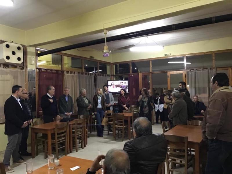 Επίσκεψη του Π. Νίκα σε χωριά της Λακωνίας