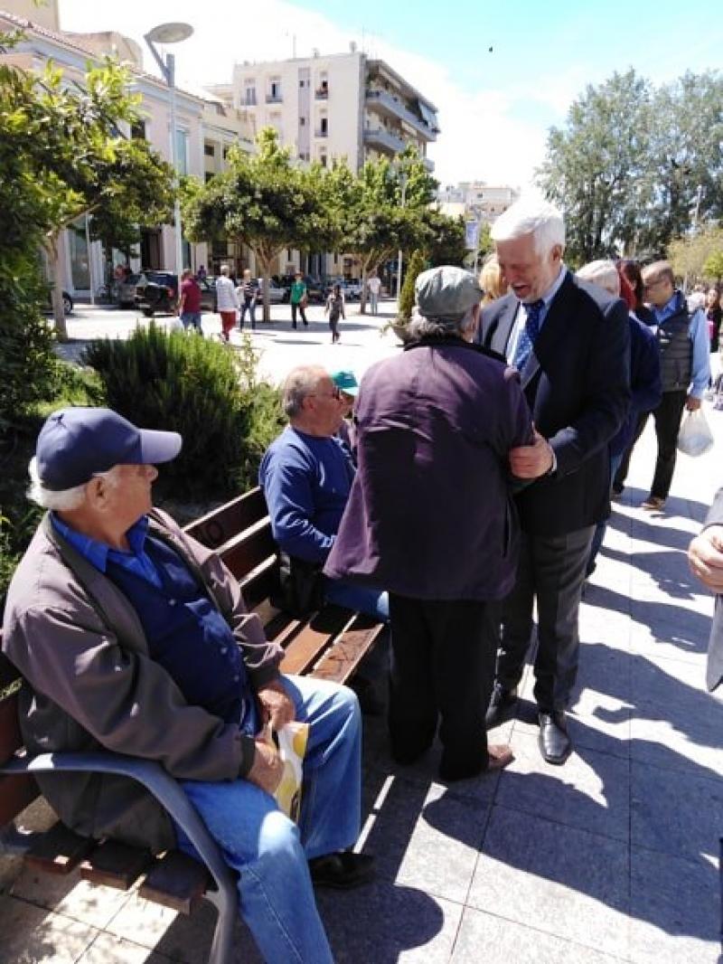 Σε Καλαμάτα και Μεθώνη ο Πέτος Τατούλης