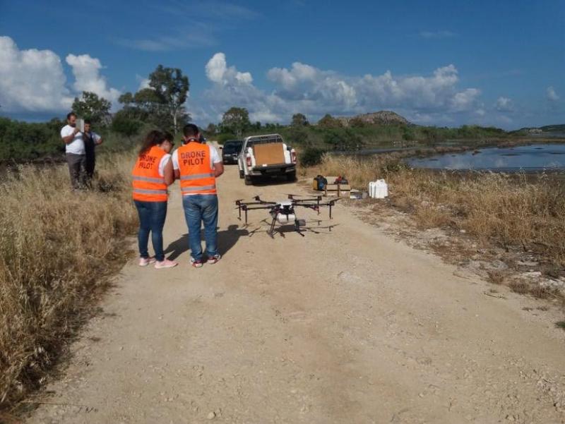 Δήμος Πύλου - Νέστορος: Αντιμετώπιση κουνουπιών με τη χρήση drone