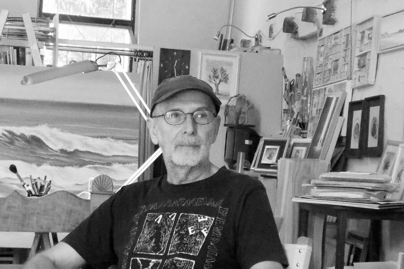 Go On: Σκουρόχρωμο με φωτεινές πινελιές βλέπει το πρόσωπο της Μεσσήνης του σήμερα ο νησιώτης ζωγράφος Νίκος Παναγιώτοπουλος