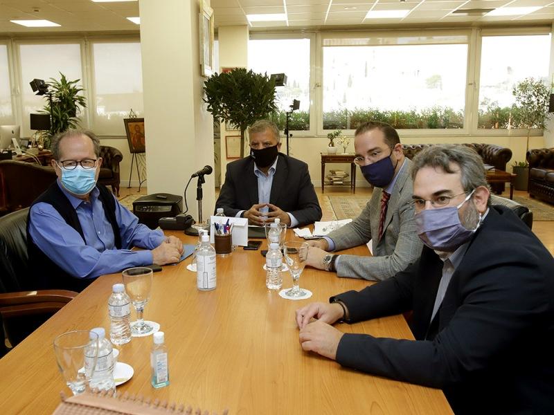 Ποδηλατόδρομος που θα ξεκινά από τον Μαραθώνα και θα καταλήγει στην Αρχαία Ολυμπία το θέμα συζήτησης του Π. Νίκα στην Αθήνα
