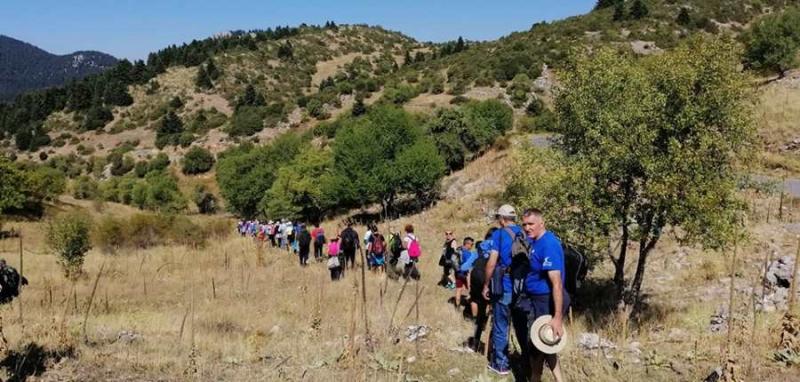 Οι πεζοπόροι του Ευκλή στο μαγευτικό Μαίναλο