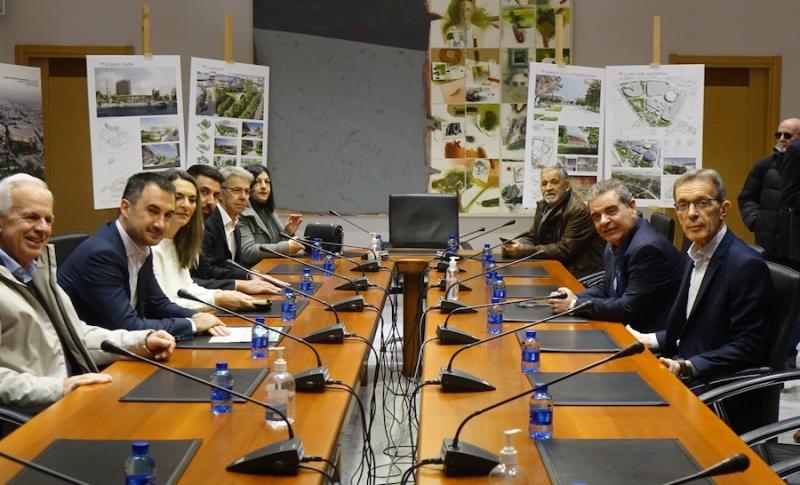 Συνάντηση της διοίκησης της ΔΕΘ-HELEXPO με Αλέξη Χαρίτση στην 30η AGROTICA