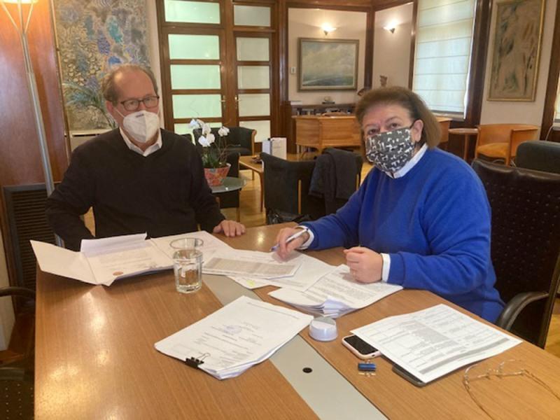 Υπογραφή δύο συμβάσεων στην συνάντηση του περιφερειάρχη Πελοποννήσου με την υπουργό Πολιτισμού