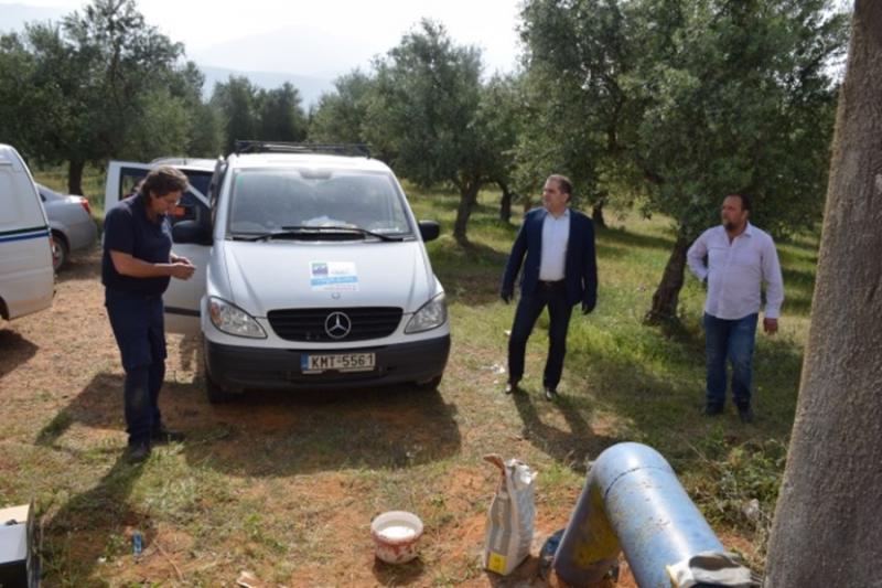 Επισκευές δεξαμενών και αντλιοστασίων του παλαιού Συνδέσμου Δροσιάς