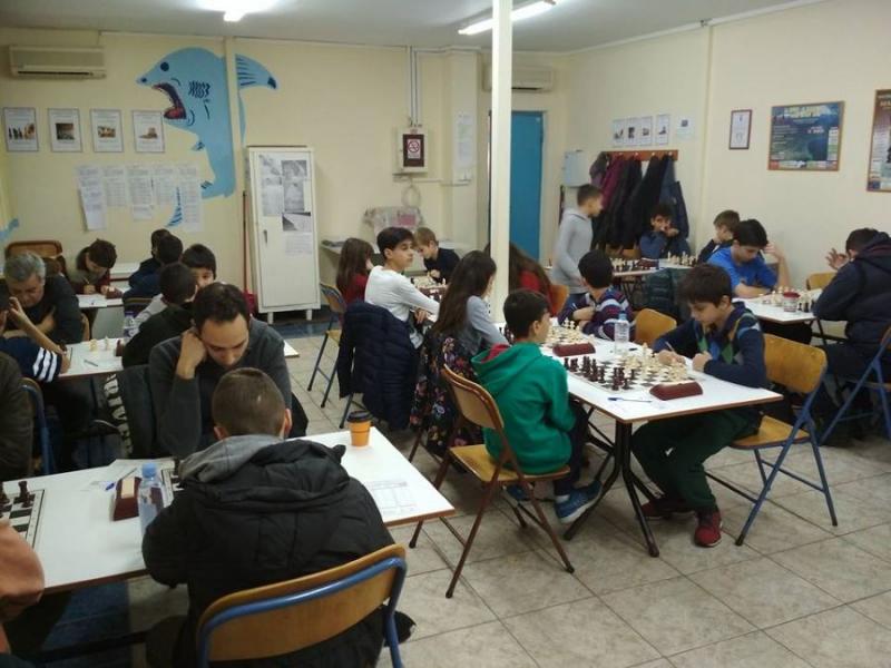 Ολοκληρώθηκαν τα εσωτερικά πρωταθλήματα της σκακιστικής ακαδημίας του Ν.Ο.Κ.
