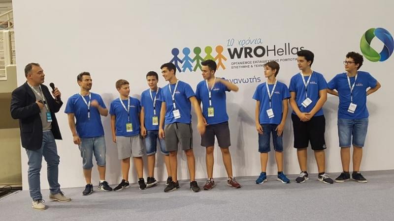 Η Καλαμάτα θα εκπροσωπήσει την Ελλάδα στην Ολυμπιάδα Εκπαιδευτικής Ρομποτικής WRO