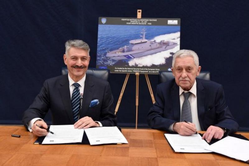 Υπογραφή σύμβασης για την προμήθεια τριών υπερσύγχρονων Περιπολικών Πλοίων