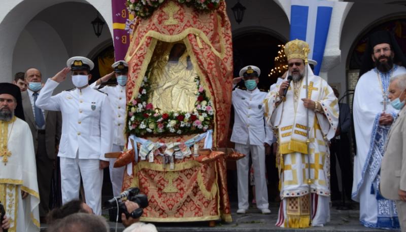 Η Πύλος γιόρτασε την πολιούχο της Παναγία Μυρτιδιώτισσα (Φωτογραφίες)